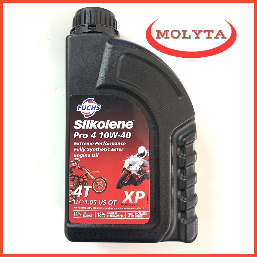 Nhớt Fuchs Silkolene 10W40 Pro 4 Full Tổng Hợp