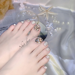 Nail box chân nhũ flash