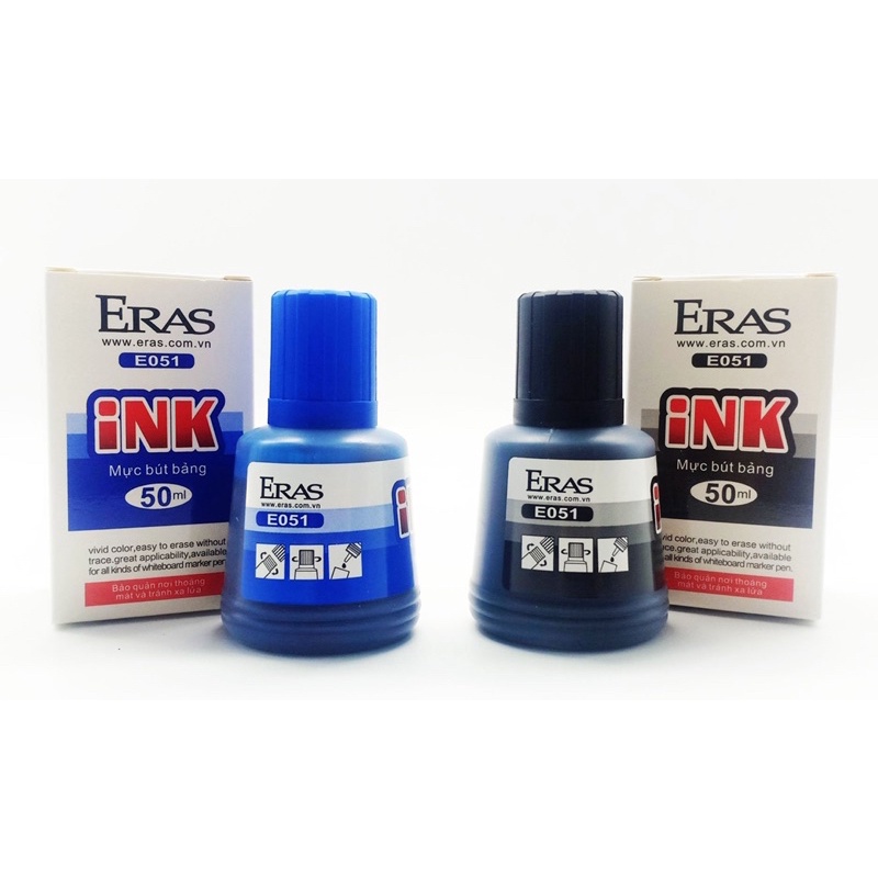 Mực lọ lông bảng 50ml Eras