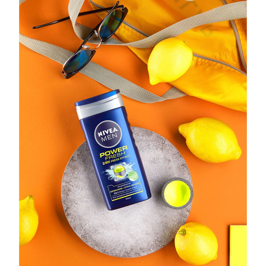 Nivea Men Đức - Sữa Tắm, Dầu Gội đầu cho Nam giới đủ mùi