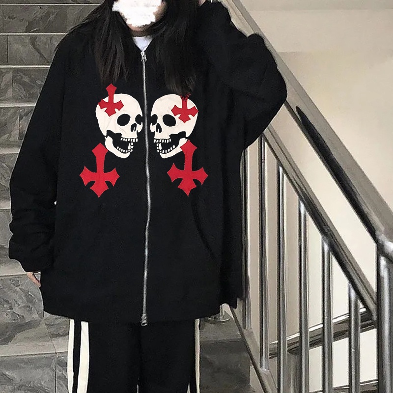 Áo khoác dây kéo Nam Nữ Unisex 2 XƯƠNG, Nỉ Ngoại Dầy Dặn