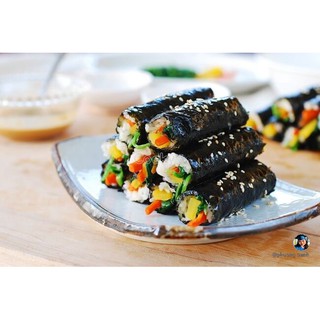 Combo Rong biển lá kim & Màng tre