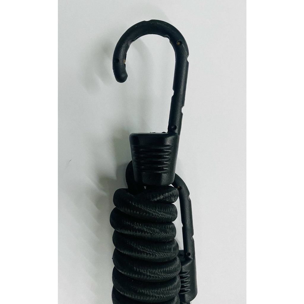 Dây thun ràng hàng xe máy phi 8 x 2m móc nhựa