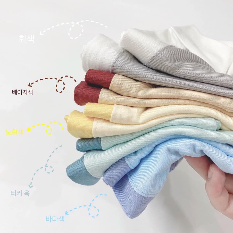 Quần dài thun lạnh phối kẻ thể thao cho bé trai/gái