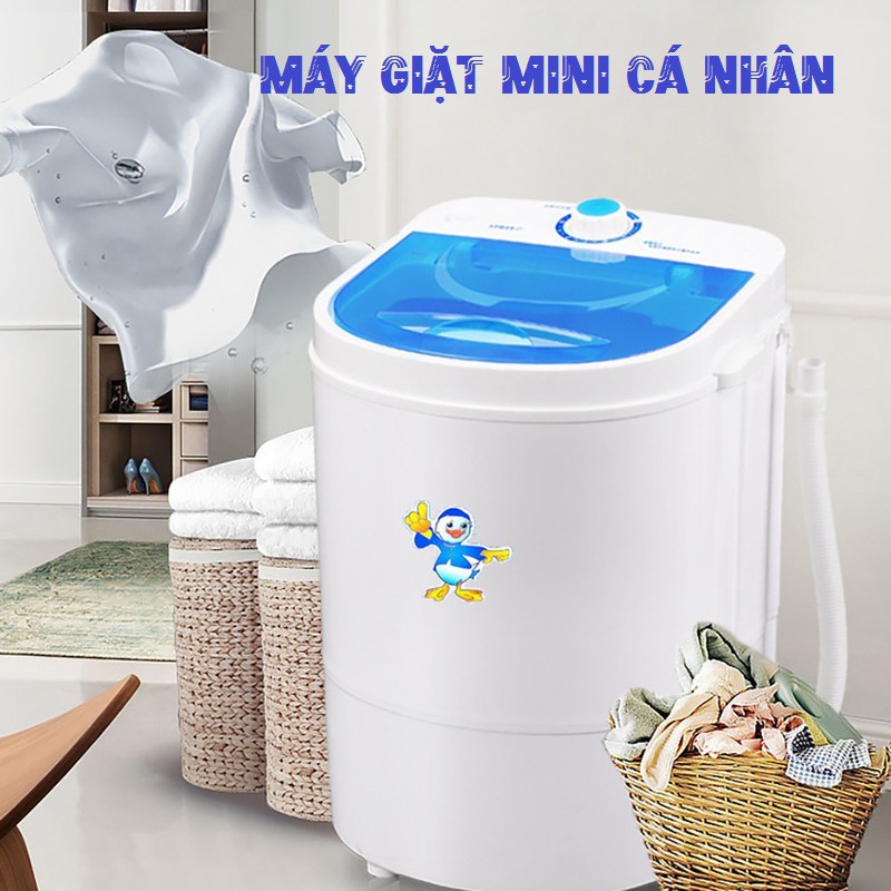 ⚡️𝐅𝐑𝐄𝐄 𝐒𝐇𝐈𝐏⚡️ Máy giặt mini di động,Máy giặt vắt quần áo mini giá rẻ phù hợp dành cho sinh viên và quần áo trẻ em