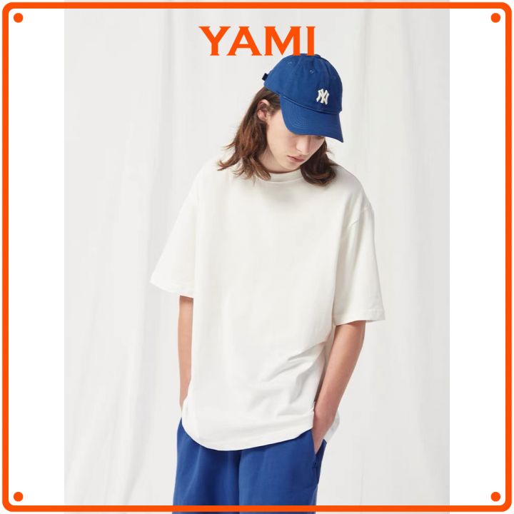 Áo thun trơn phom rộng chất cotton 100% co giãn 2 chiều cao cấp  , Áo phông trơn unisex nam nữ  phom rộng  tay lỡ .