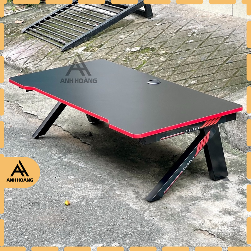 Bàn K Gaming SPlus màu đen viền đỏ - KB02D
