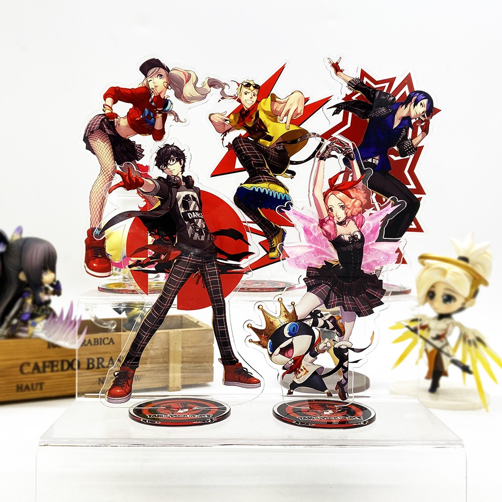 Persona5 P5 Hero Ryuji Anne Yusuke Haru Morgana đồ chơi mô hình acrylic