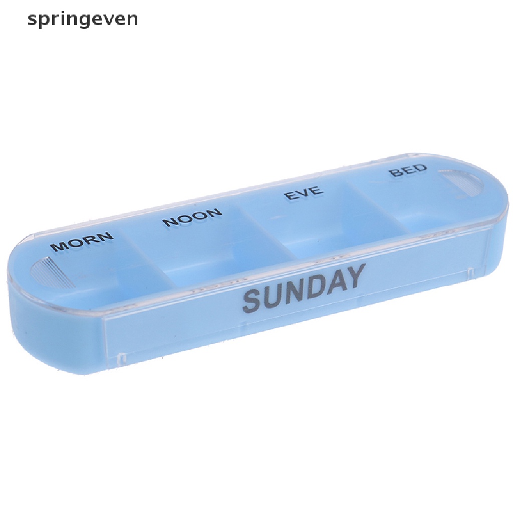 Hộp Đựng Thuốc 7 Ngày Bằng Nhựa Tiện Dụng Khi Đi Du Lịch