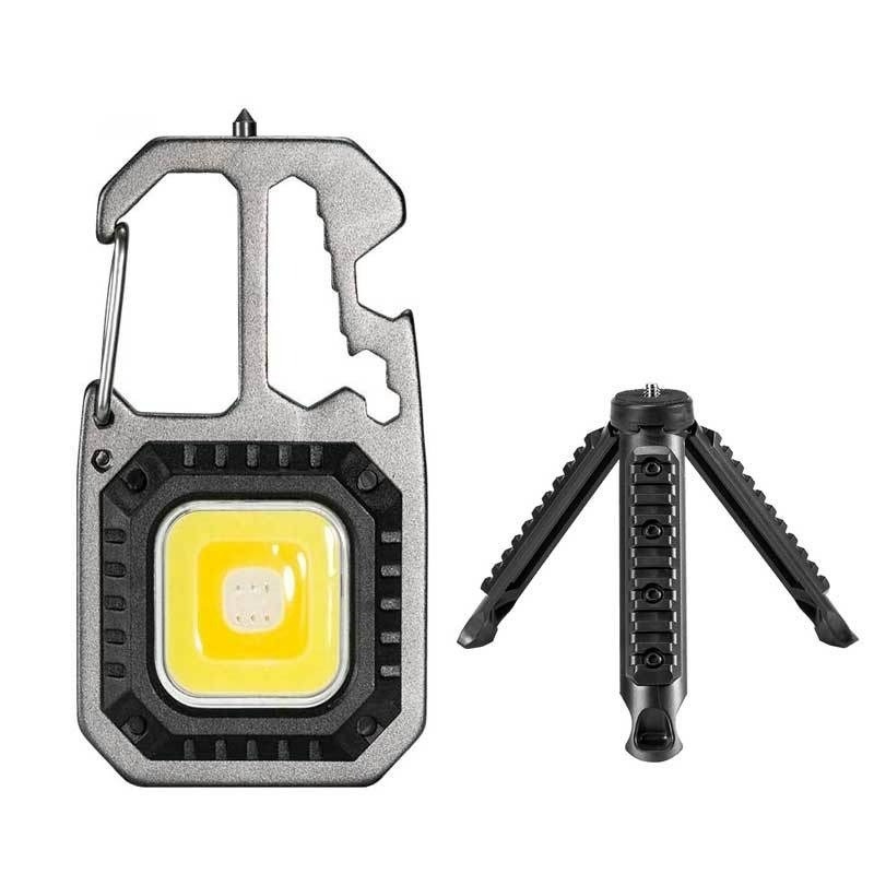 Đèn LED COB Mini Cổng Sạc USB Kèm Dụng Cụ Mở Nắp Chai Tiện Dụng