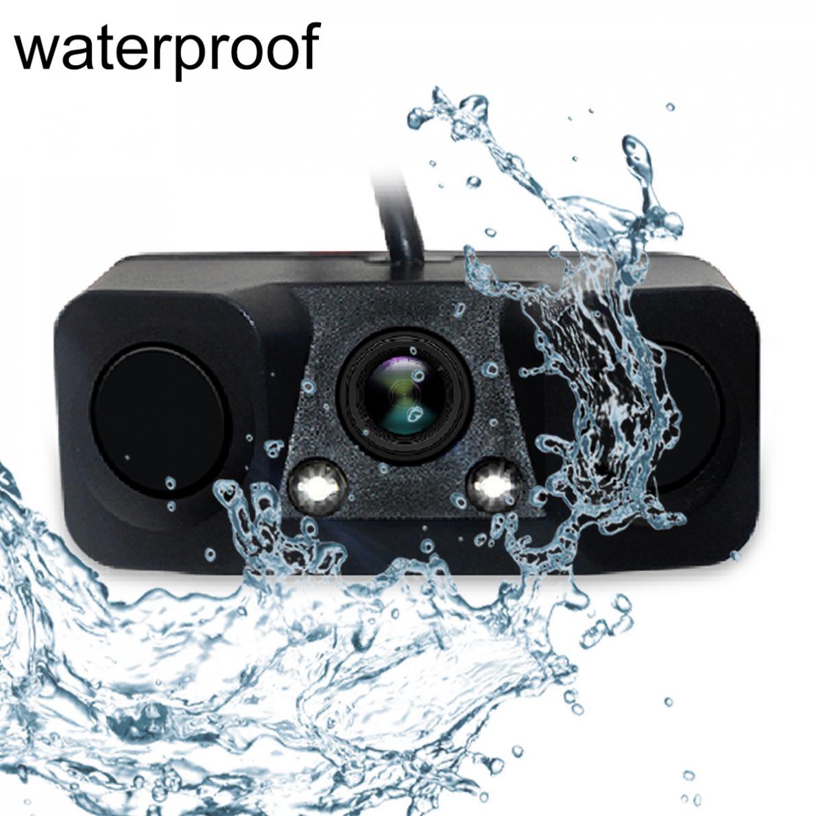 Camera Lùi Đỗ Xe 1080p 3 Trong 1 Tích Hợp Camera Siêu Âm