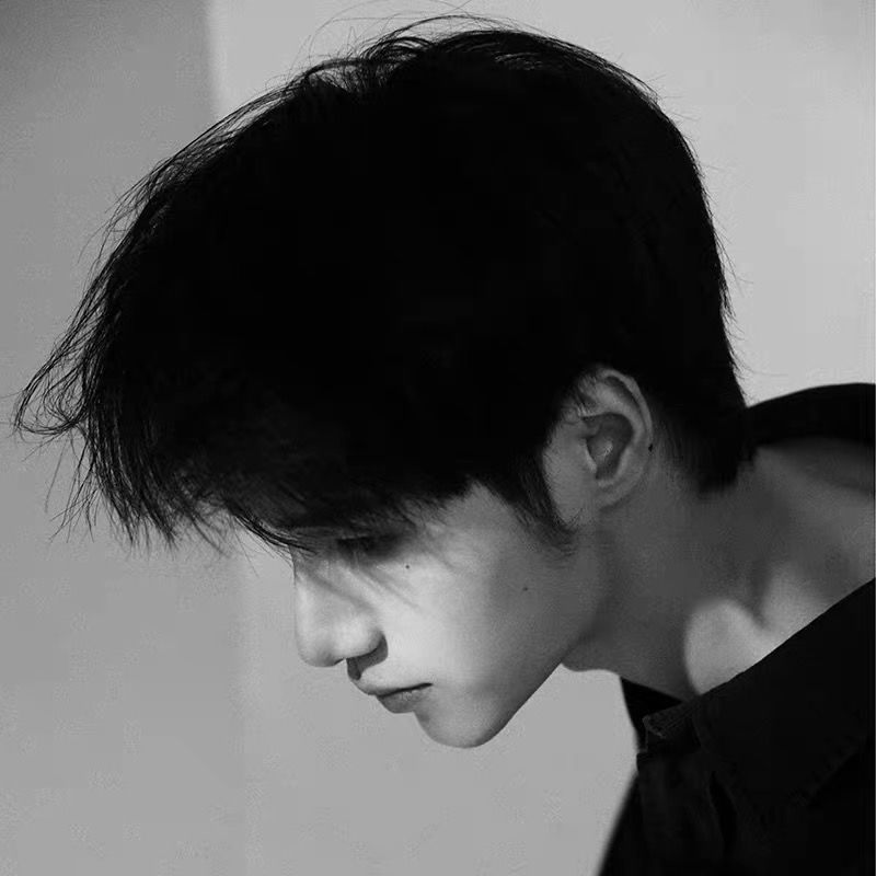 Tóc giả ngắn thẳng nguyên đầu kiểu mái thưa phiên bản Hàn Quốc cho nam học sinh/ thanh thiếu niên