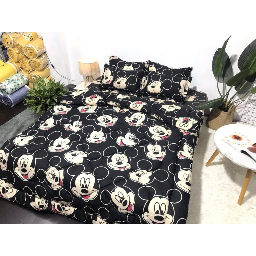 họa tiết mickey đen