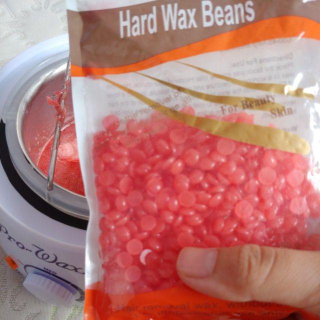 (Free que gỗ) 100g Sáp wax lông nóng dạng hạt đậu Viên Hard Wax Beans loại 1 | BigBuy360 - bigbuy360.vn