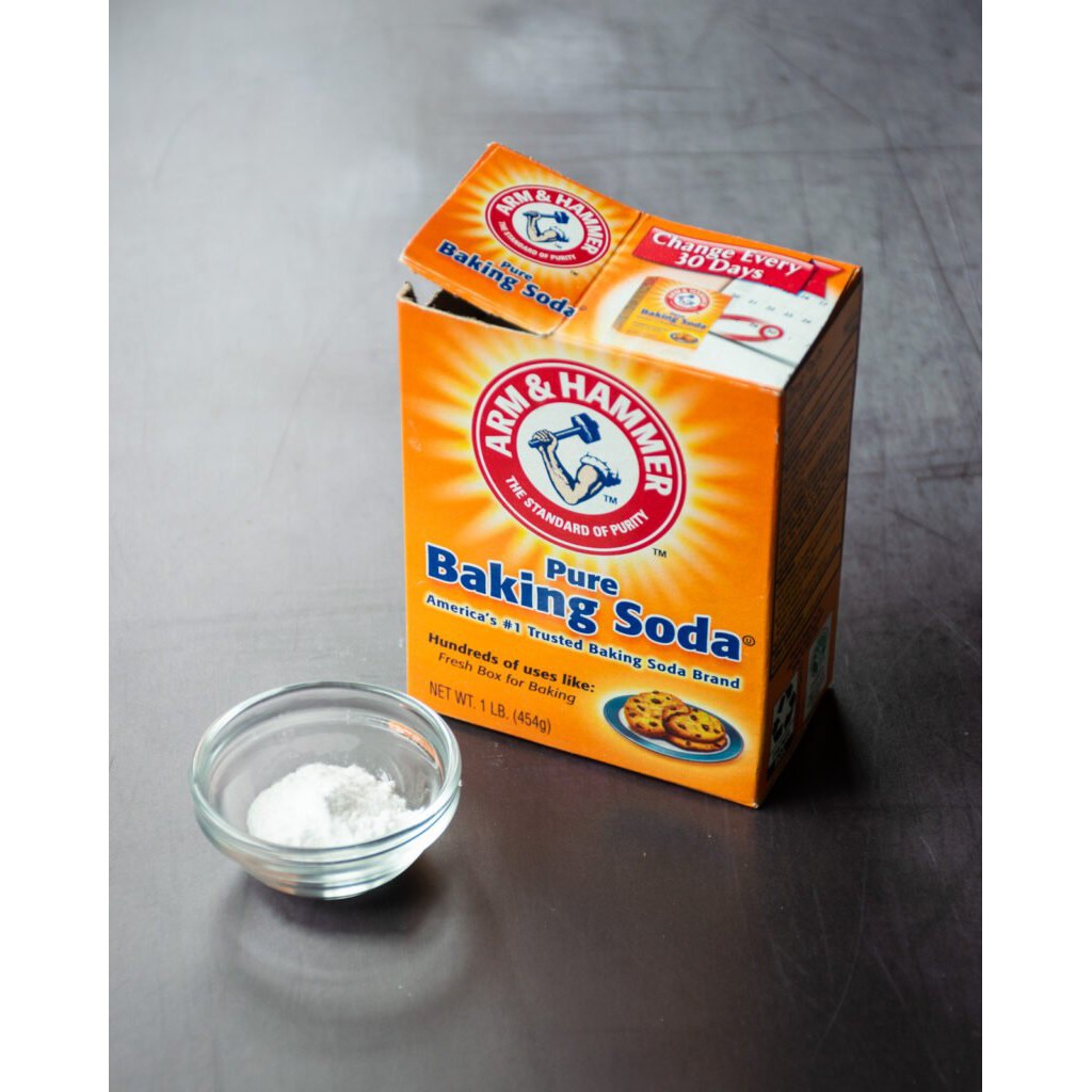 [Nhập Khẩu Mỹ] Baking Soda Arm and Hammer (454g) - Bột nở làm bánh, bột tẩy trắng răng