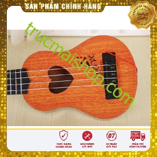 đàn cho bé Đồ chơi đàn ghita Ukulele 4 dây cho bé