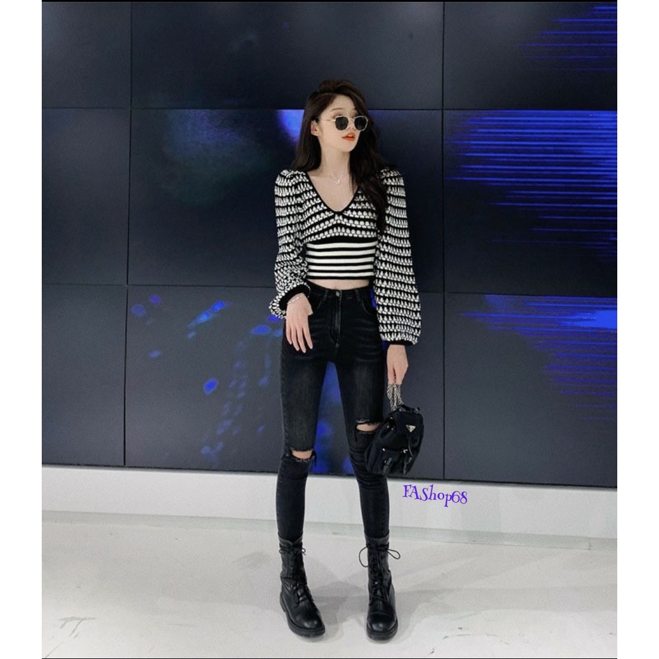 Quần Jean, baggy đen, cạp cao, bó sát skiny, rách đùi phong cách trend 2021 - HÀNG MỚI VỀ
