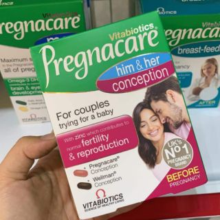 Viên Uống Pregnacare His And Her Conception Chính Hãng