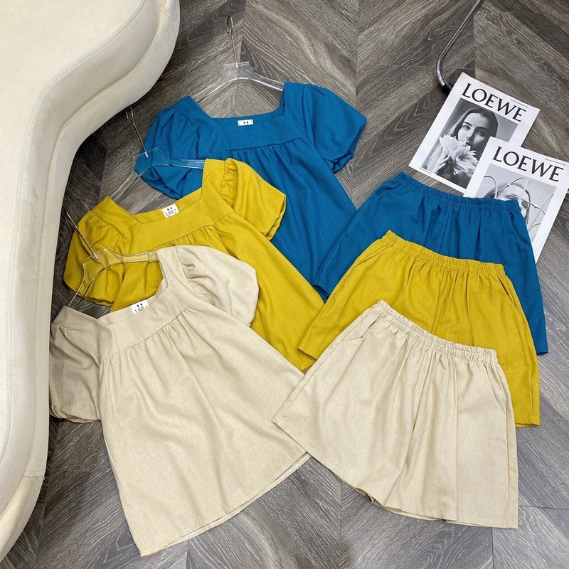 set linen cộc
