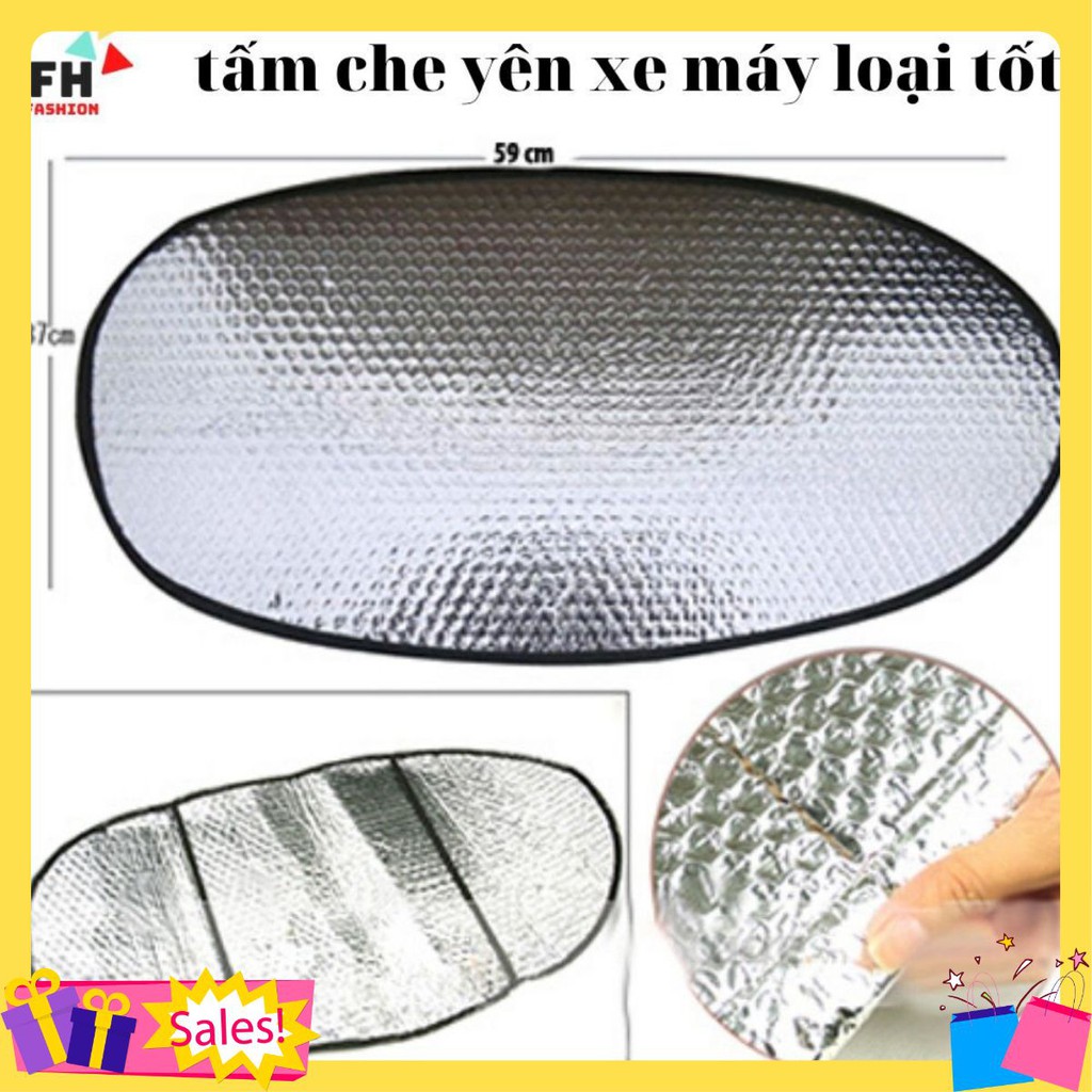 Tấm che yên xe chống nắng , giá rẻ , combo 20 tấm