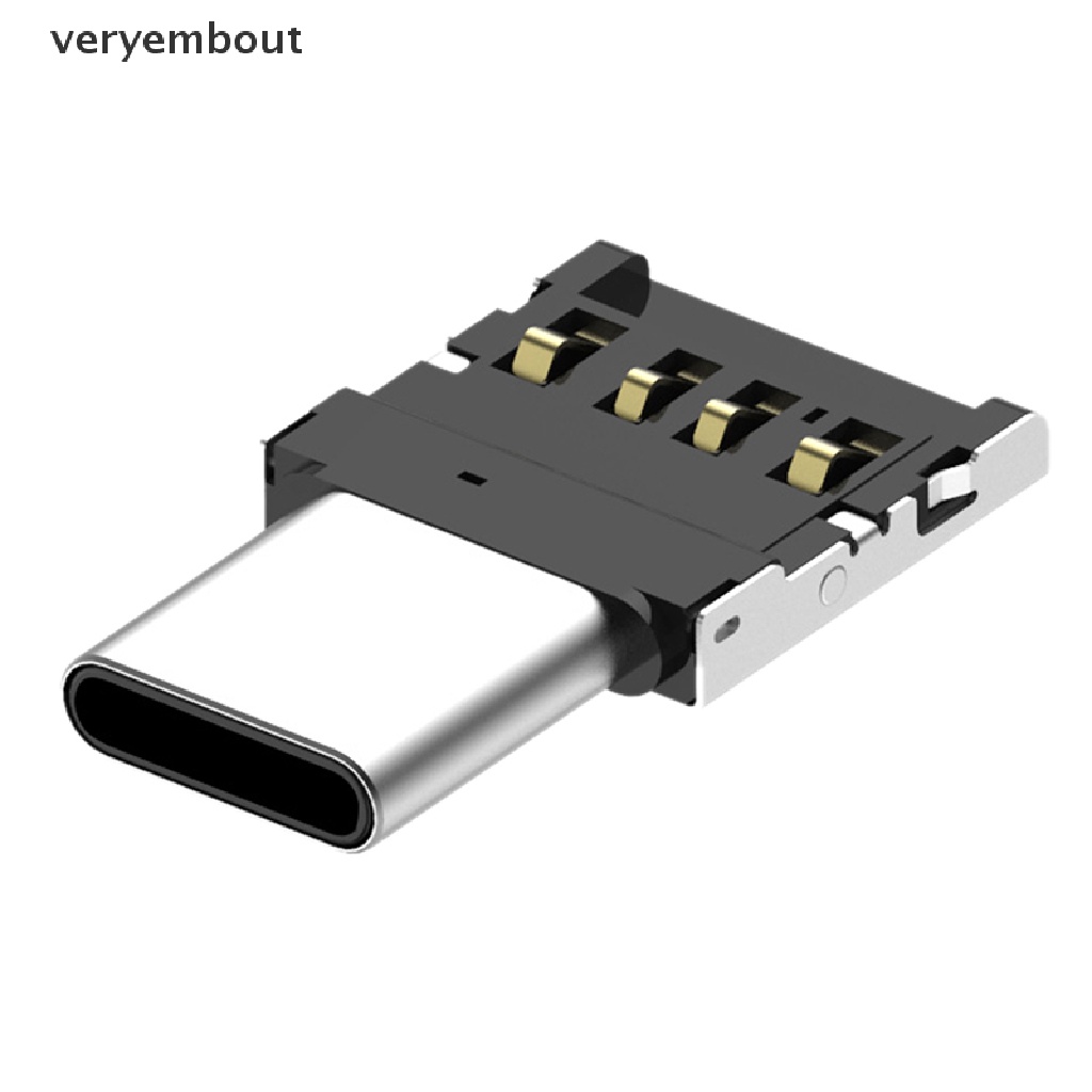 【ut】 USB-C 3.1 Type C Male to USB Female OTG Adapter Converter For U Disk .