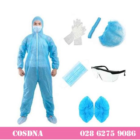 ( 1 SET TRỌN BỘ) Quần áo bảo hộ phòng dịch