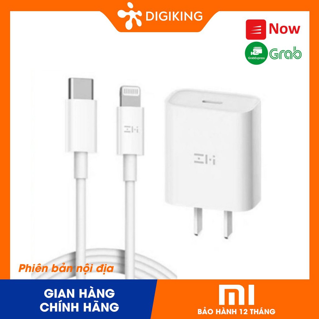 Bộ sạc nhanh PD XIAOMI cho iPhone 18w chính hãng