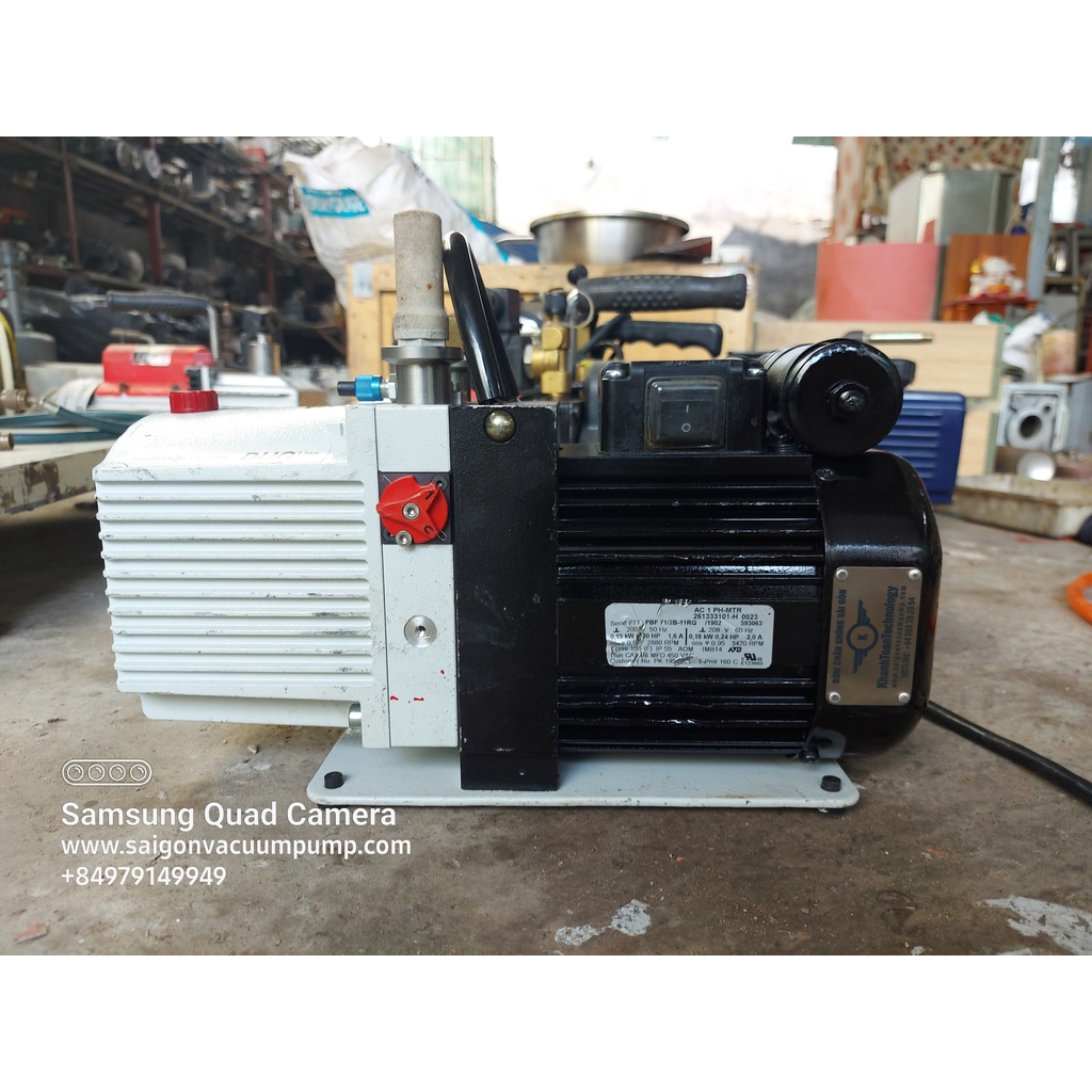 Máy bơm chân không PFEIFFER Model : DUO 3