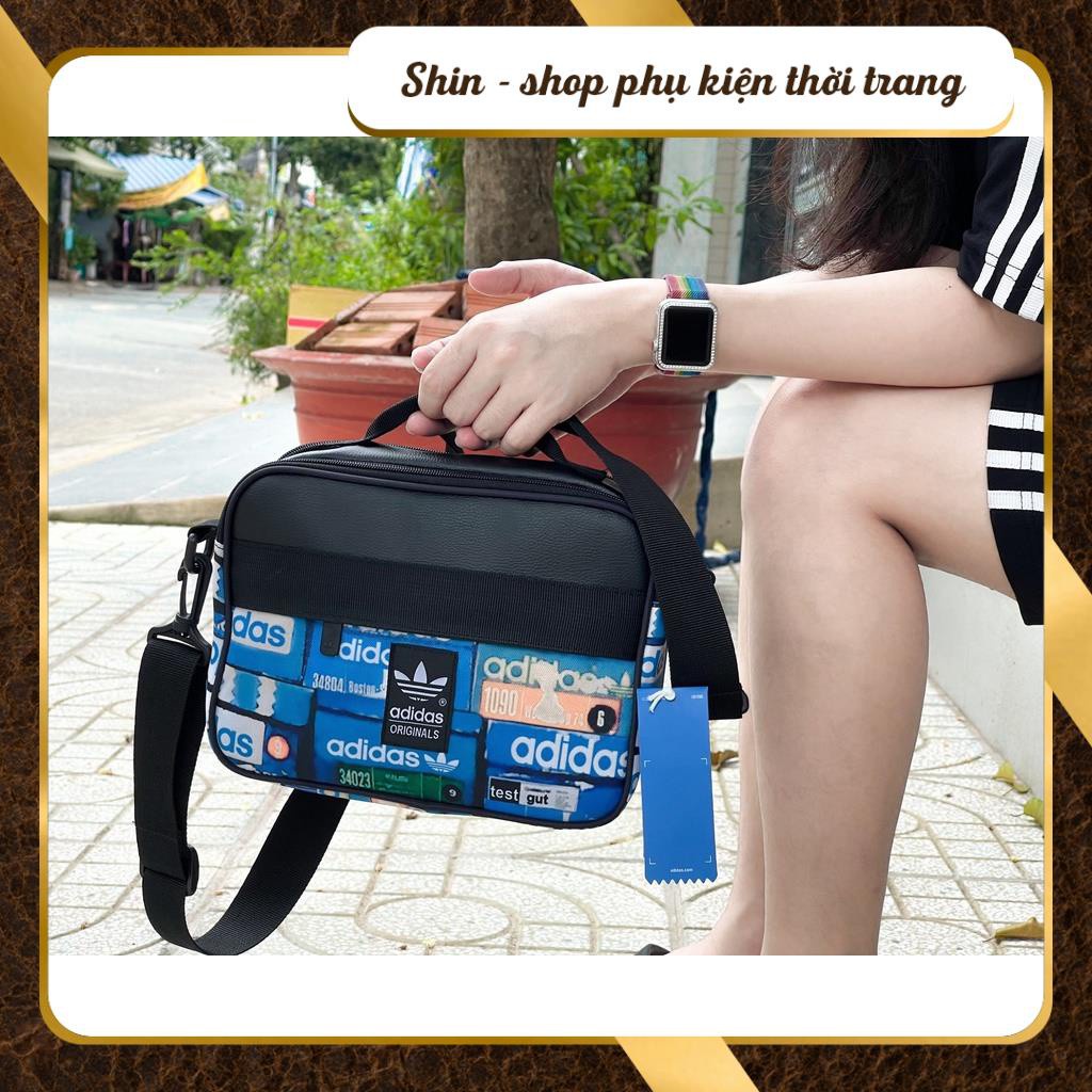 Túi đeo chéo unisex chất da mềm dữ fom cực tốt - Túi đeo vai thể thao chống nước cực tốt - Shin Shop | BigBuy360 - bigbuy360.vn