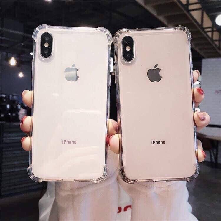 [ĐÃ CÓ IPHONE 12 ] ỐP DẺO TRONG SUỐT CHỐNG SỐC 4 GÓC CẠNH CÁC DÒNG MÁY IPHONE