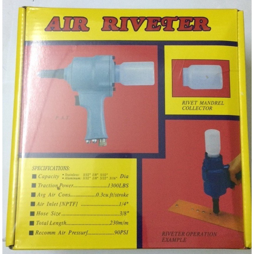 Súng bắn đinh tán rive nhôm