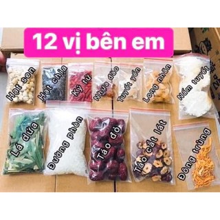 chè dưỡng nhan, 12 vị sét 400g