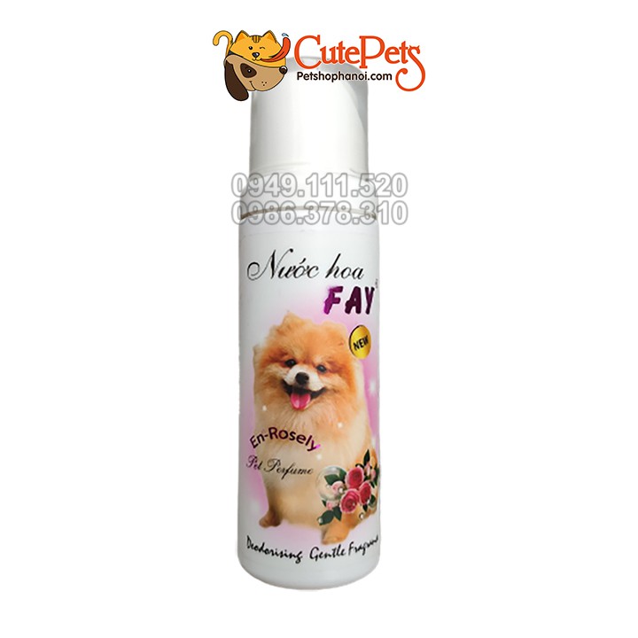 Nước hoa Fay 90ml dành cho thú cưng - CutePets Phụ kiện chó mèo Pet shop Hà Hội