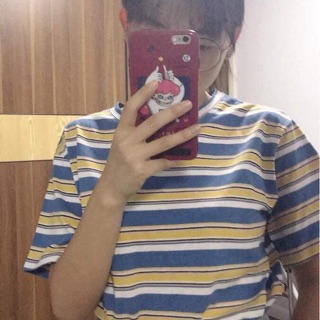 Áo phông kẻ ngang ulzzang
