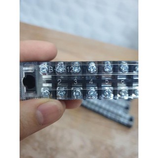 Cầu đấu domino 25a 600v 4p 6p 12p
