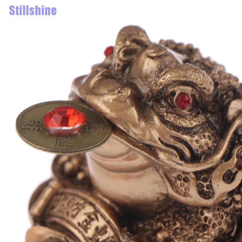 Tượng hình con cóc bằng đồng nguyên chất độc đáo