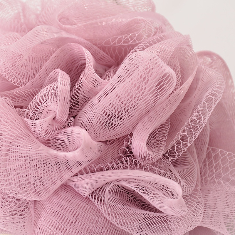 Bông Tắm Tạo Bọt Nhà Tắm Bông Tắm Hai Màu Hình Hoa Tẩy Tế Bào Chết Làm Sạch Da