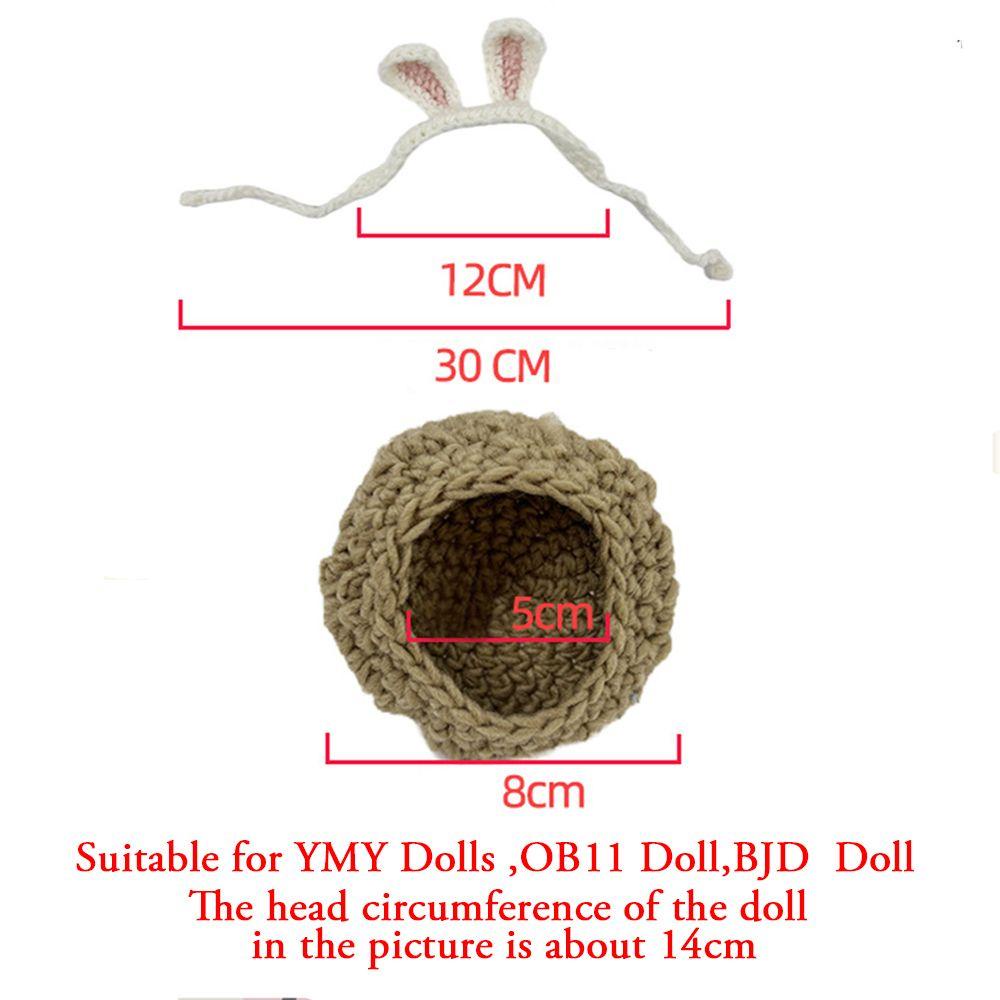 Búp Bê BJD Mini Đội Mũ Xinh Xắn Đáng Yêu