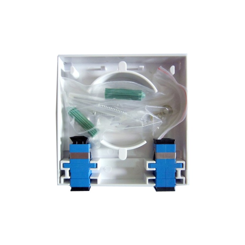 Hộp phối quang ODF 2FO kèm phụ kiện