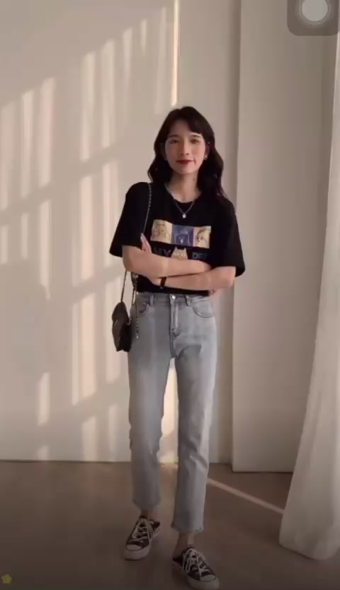 Áo thun nữ, áo phông nữ tay ngắn freesize cổ tròn chất thun lạnh co giãn 4 chiều | BigBuy360 - bigbuy360.vn