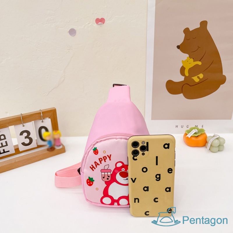 Túi Đeo Chéo Ngực Thiết Kế Dễ Thương Thời Trang Cho Bé