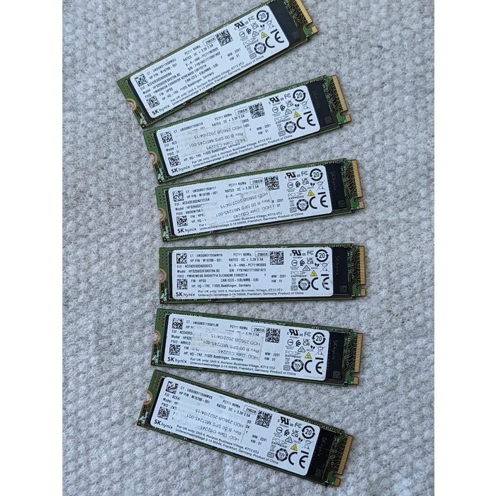 SSD M2 NVMe PCIe SK Hynix PC711 256Gb Healt 100% [BH 12 tháng], Tốc độ cao PCI express 128 256G 256 