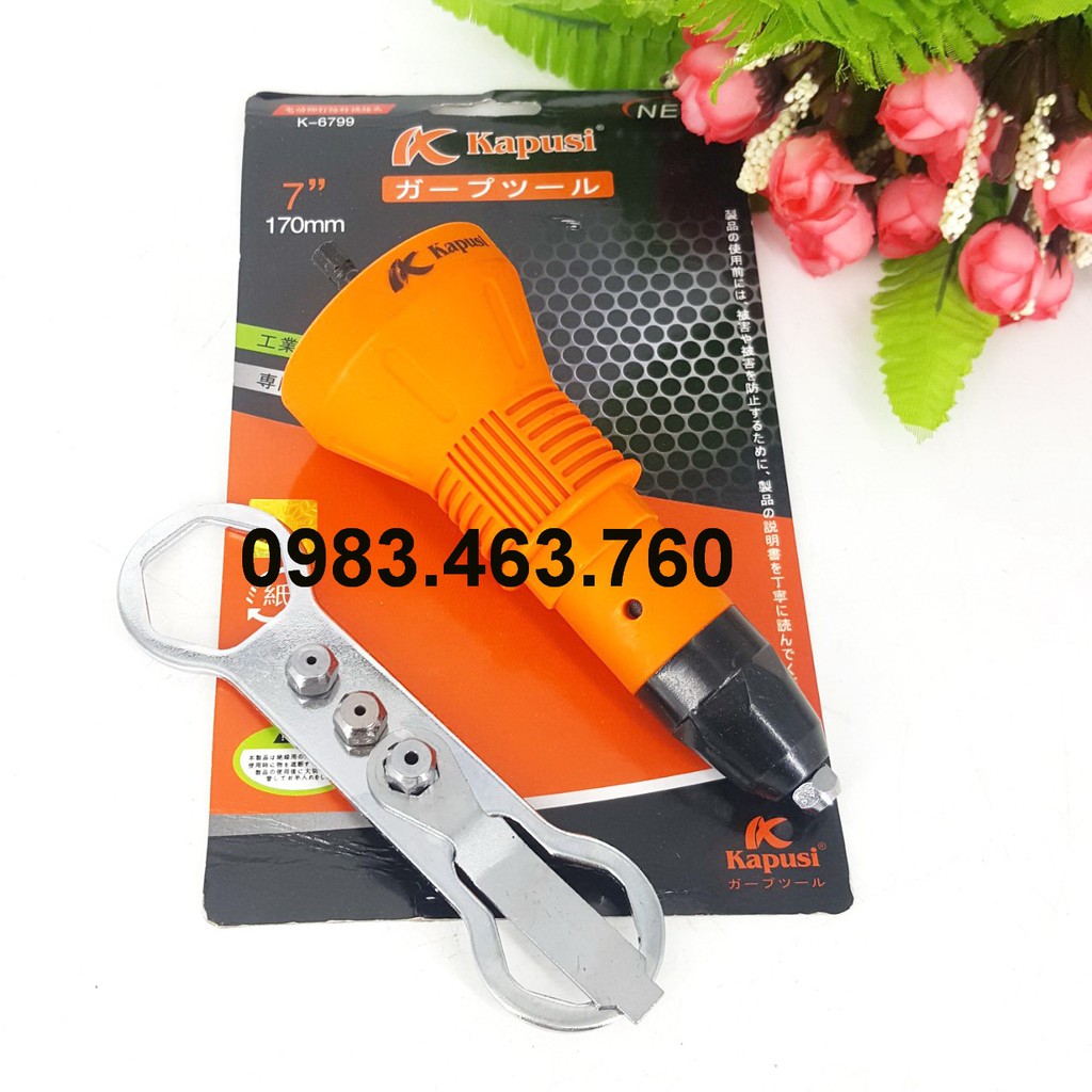 BỘ KÍT CHUYỂN ĐẦU MÁY KHOAN - THÀNH ĐẦU RÚT RIVE KAPUSI 6799