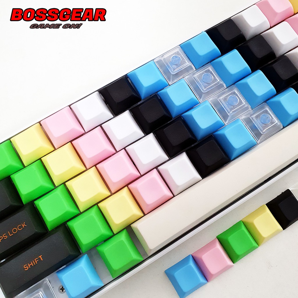 Keycap DSA Blank trống 1U Lẻ Chất liệu PBT nhiều màu sắc NoBrand