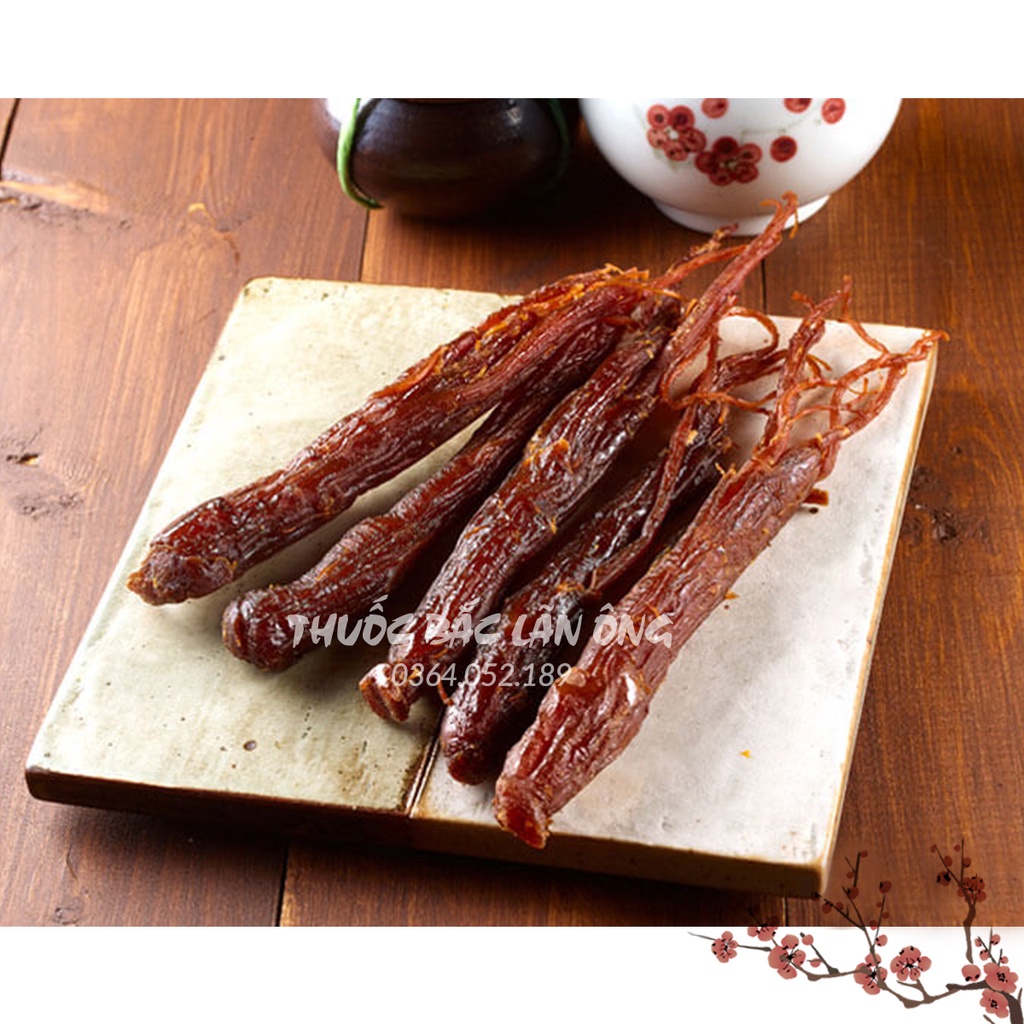 Hồng sâm củ tẩm mật ong Hàn Quốc (Hộp 10 củ x 30gram)- Thuốc Bắc Lãn Ông