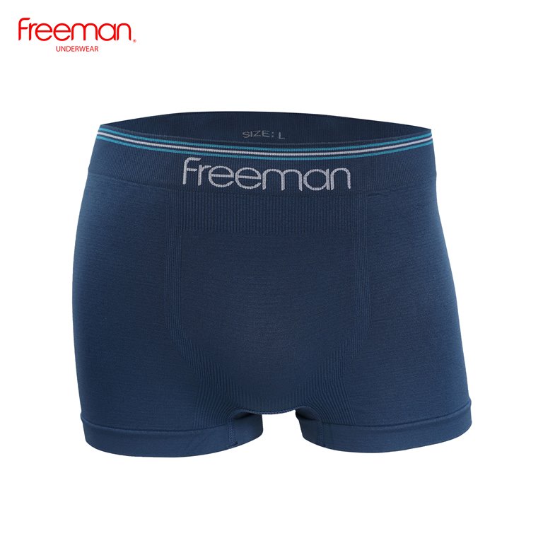 Quần lót boxer seamless hiệu FREEMAN [Combo 5] 6512
