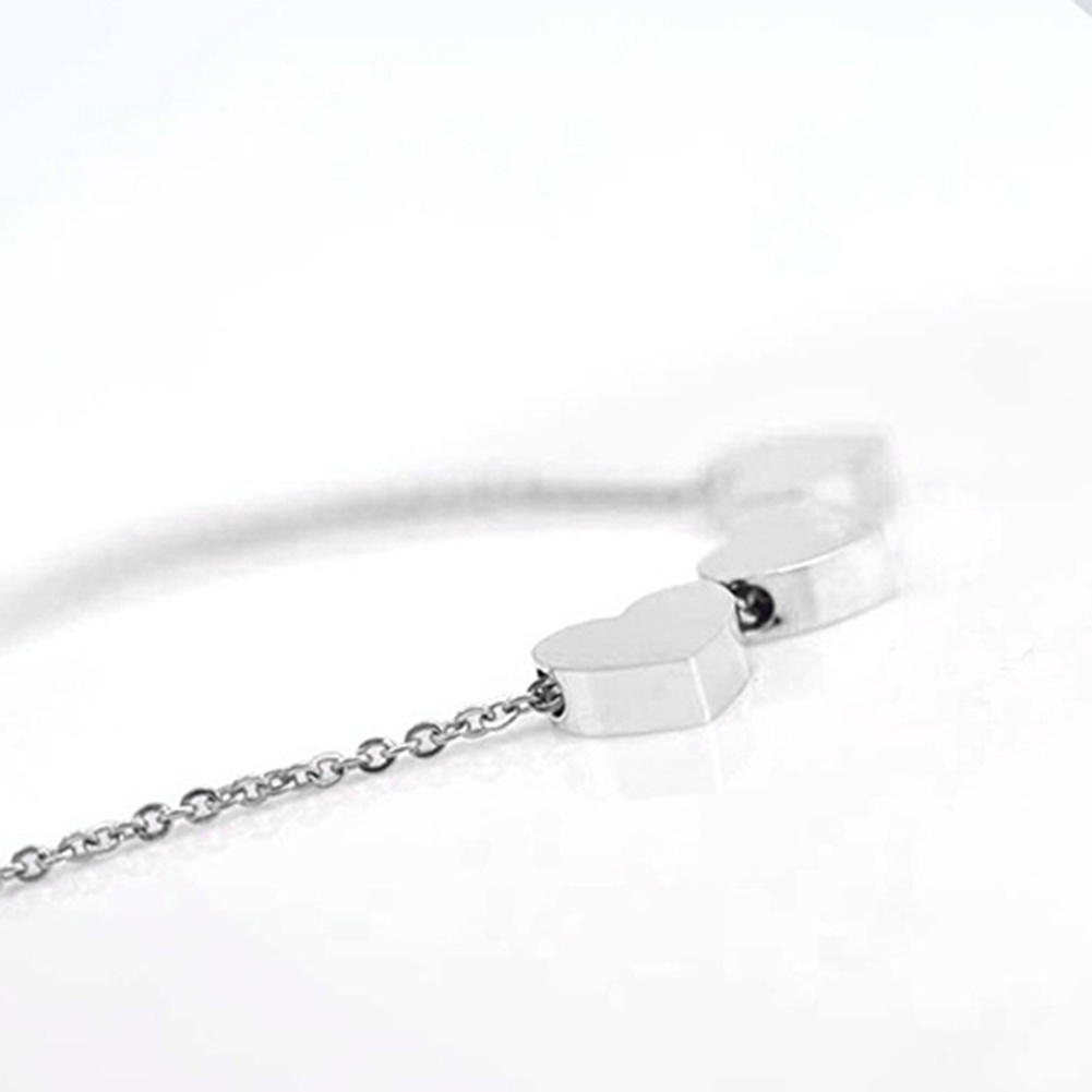 Dây chuyền hợp kim hình tim xinh xắn