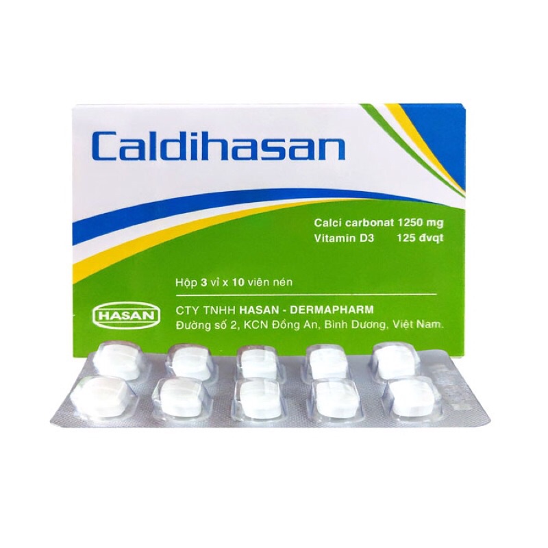 Caidihasan (loãng xương ở người lớn, còi xương ở trẻ,Bổ sung canxi,Vitamin D phụ nữ có thai, cho con bú