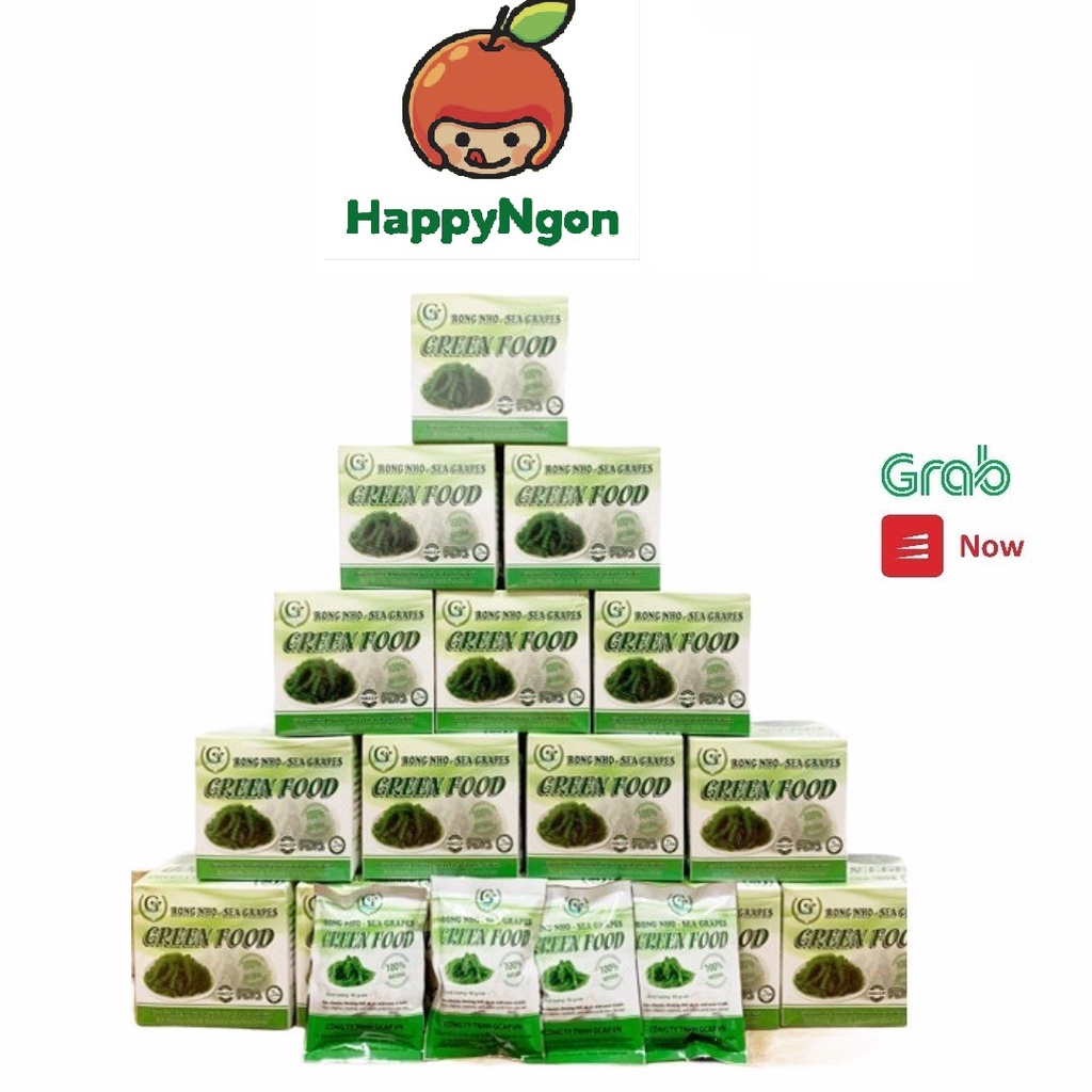 Rong nho Green Food 100% Natural Hàng Công Ty Check Thông Tin Qua Mã Vạch