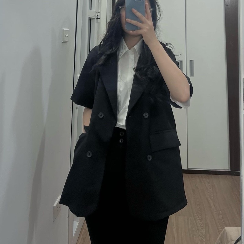 QDSTORE - Blazer freesize 2 màu ảnh thật | BigBuy360 - bigbuy360.vn
